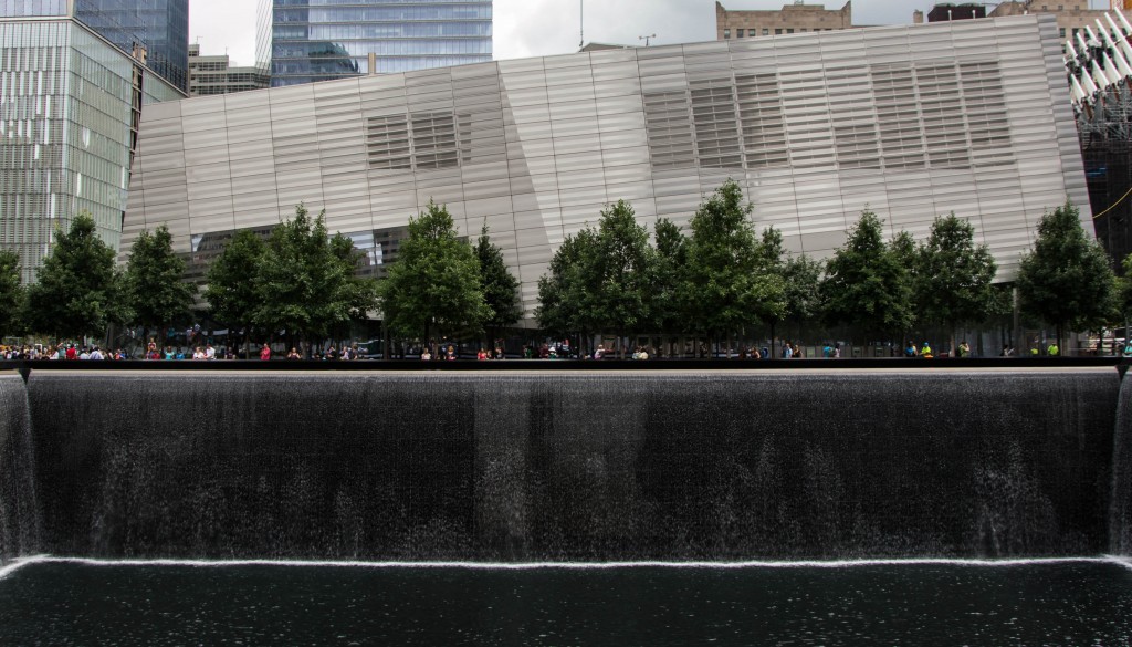 600 oak trees at the nation&rsquo;s 9-11 Memorial wear memorial &ldquo;tree necklaces&rdquo; designed by Ann Mayle