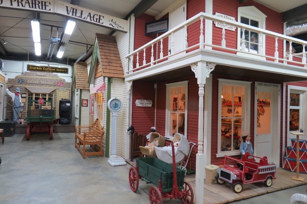 there&rsquo;s an entire model main street inside one part of the huge interior